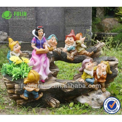 Snow White and the Seven Dwarfs LED Flower Pot