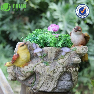 Birds Standing Garden Flower Indoor Plant Pots For Sale